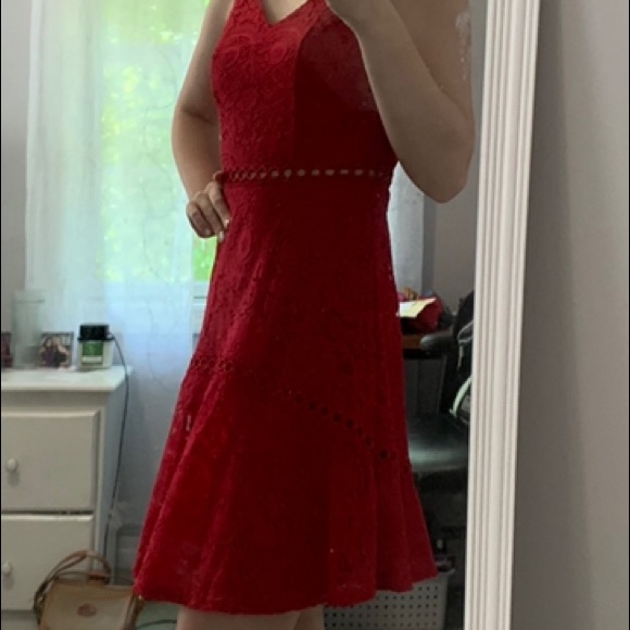 CALISTA LACE FIT AND FLARE - Picture 5 of 5